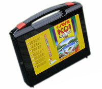 Sera Koi Aqua Test Box für bis zu 10 Wasserwerte am Teich