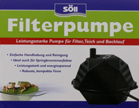 Sll Filterpumpe SFP 2000 zum Umwlzen von Teichwasser
