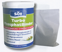 Söll Turbo Phosphatbinder in 1,2 kg Dose für Teiche bis 50000 Liter