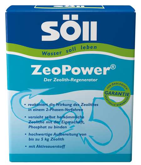 Zeospeed mit Zeopower von Söll reaktivieren um Phosphat zu binden